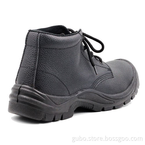 new product black penetration resistant safety shoes steel toe inserts
